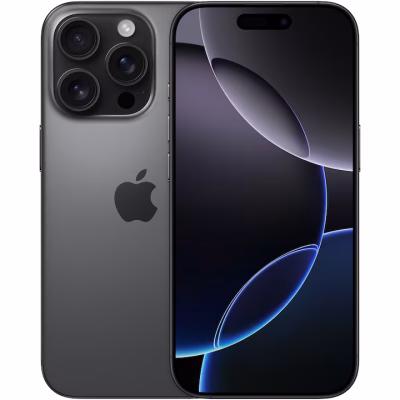 Apple iPhone 16 Pro, 128GB, Black Titanium • Ca nou