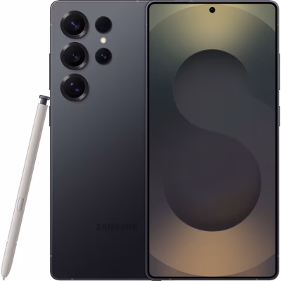 Samsung Galaxy S25 Ultra, 256GB, Titanium Black • Excelent