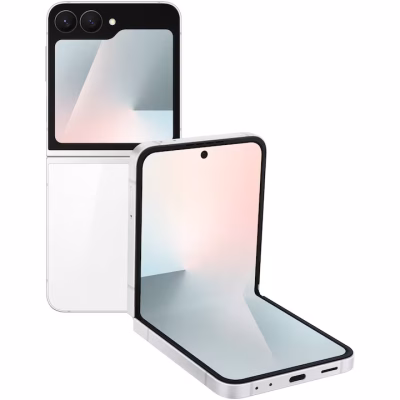 Telefon mobil Samsung Galaxy Z Flip7 FE, 8GB RAM, 256GB, 5G, White